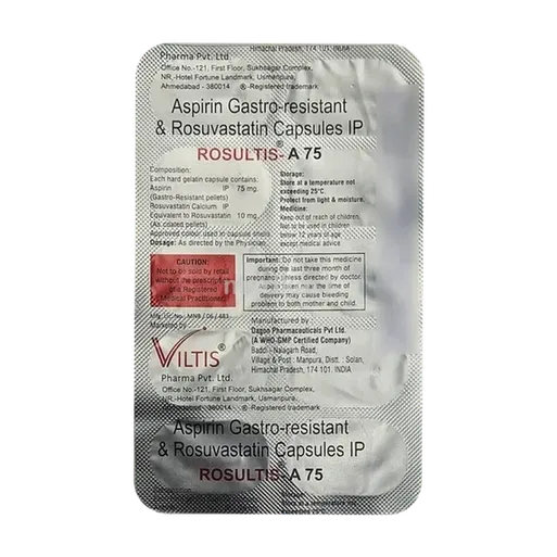 rosultis a 75mg capsule 10's